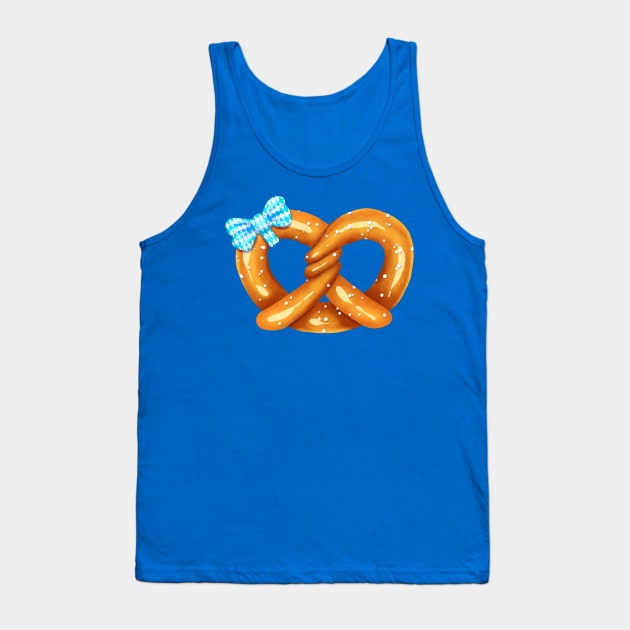 Pretzel Tank Top by Kalaidas-Art